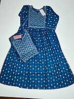 UMBRELLA TYPE EMBROIDERIED KURTIS WITH COLOURFUL PATTERNS AND DESIGNS