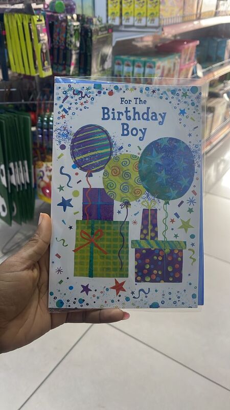 Simon Elvin For The Birthday Boy Card