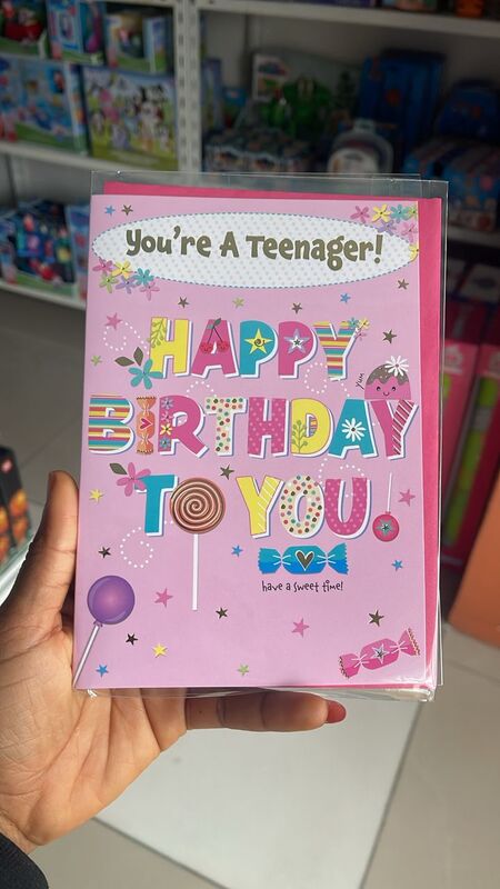 Poppy Hill You're A Teenager Card