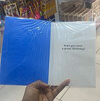 Simon Elvin On Your Birthday Especially For You Card - Blue