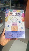 Simon Elvin It's Your Birthday Enjoy Yourself Card - Pink