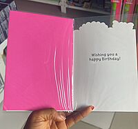 Simon Elvin It's Your Birthday Have Fun Card - Light Blue