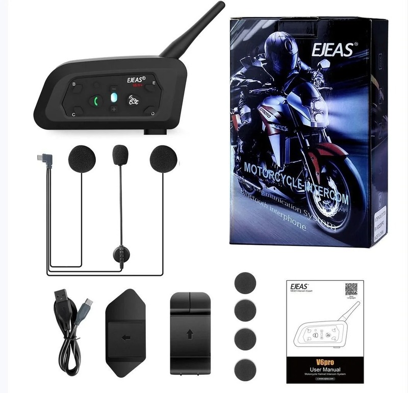 CI INTERCOM EJEAS V6 PRO+6 RIDERS