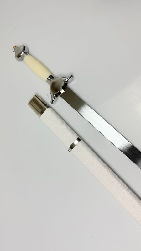 Espada Flexible Funda Blanca Para Niños