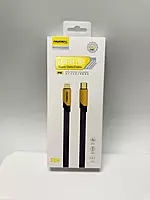 PAVAREAL Q19PD 30W PD Fast Charging Cable – Zinc Alloy Type-C to Lightning (1m)