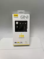 PAVAREAL Q27 6-in-1 120W Fast Charging Cable – USB/Type-C to Lightning, Type-C & Micro
