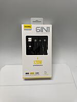 PAVAREAL Q27 6-in-1 120W Fast Charging Cable – USB/Type-C to Lightning, Type-C & Micro