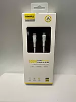 PAVAREAL Q37CTC 100W Silicone Data Cable (USB-C to USB-C, 1m)