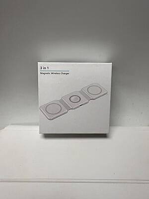 Y15S 4-in-1 Magnetic Wireless Charging Stand for iPhone, Watch, AirPods & Tablet Desk Dock