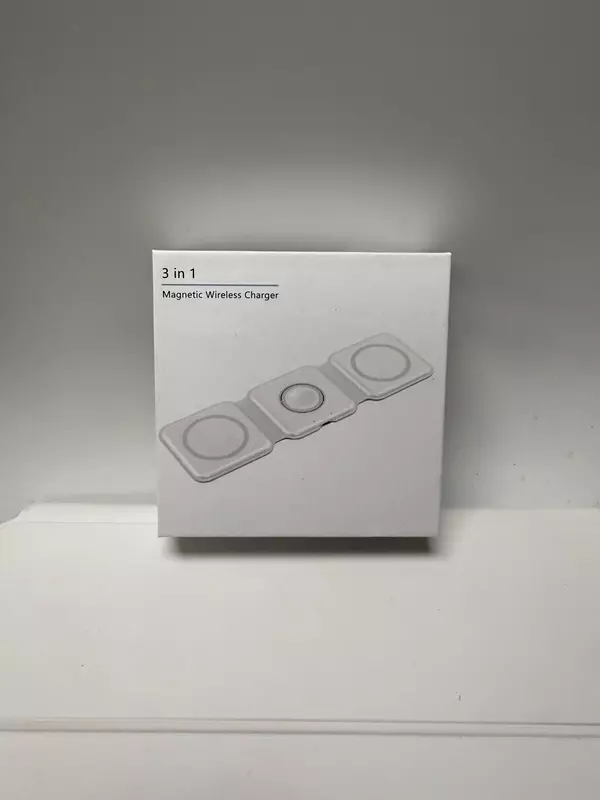 Y15S 4-in-1 Magnetic Wireless Charging Stand for iPhone, Watch, AirPods & Tablet Desk Dock