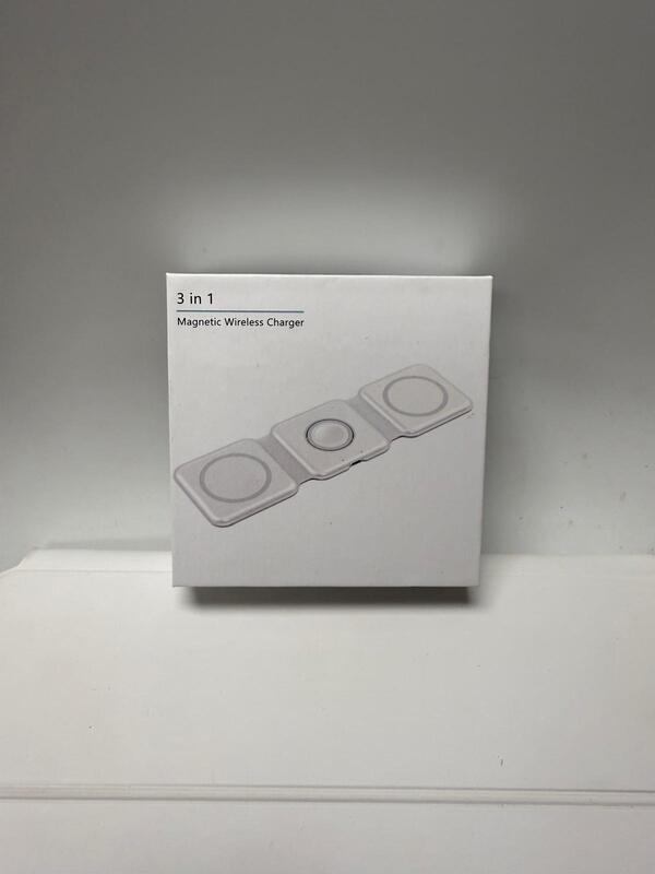 Y15S 4-in-1 Magnetic Wireless Charging Stand for iPhone, Watch, AirPods & Tablet Desk Dock