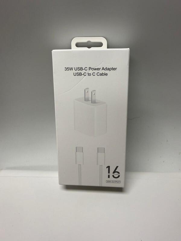 35W USB-C Power Adapter with USB-C to C Fast Charging Cable