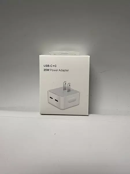 35W Dual USB-C Power Adapter – Fast Charger for Phones, Tablets & Laptops