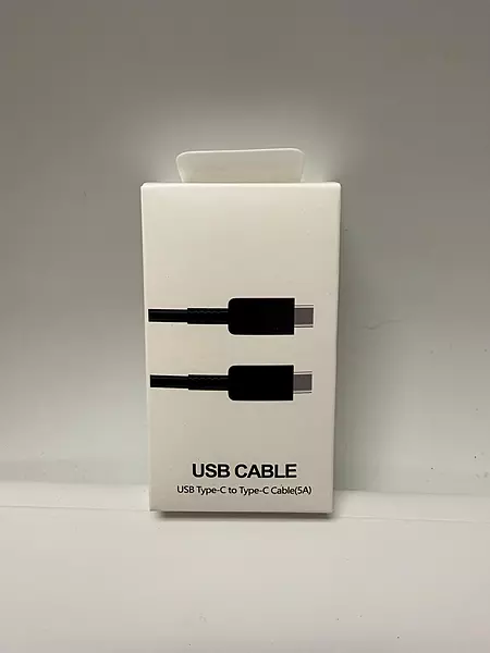 USB-C to USB-C Cable (5A) – Super Fast Charging Type-C Cable