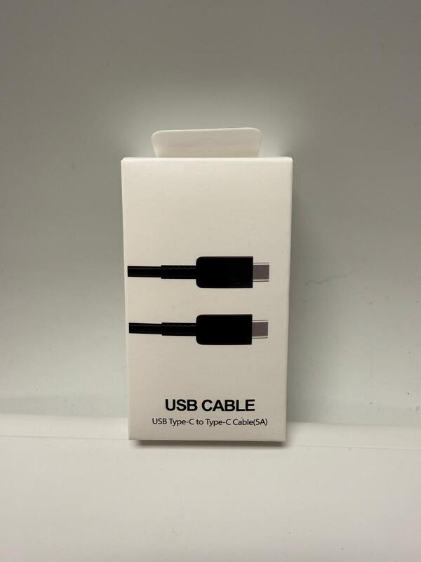 USB-C to USB-C Cable (5A) – Super Fast Charging Type-C Cable