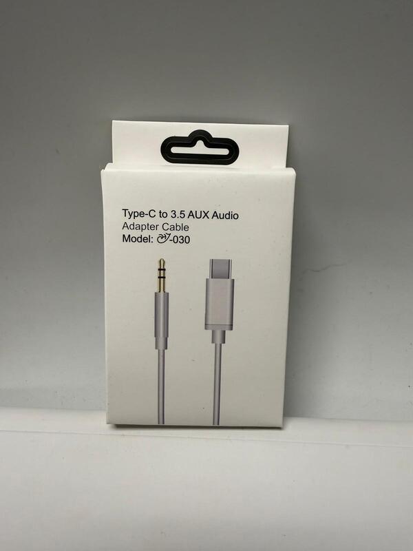 O-030 Type-C to 3.5mm AUX Audio Adapter Cable – Hi-Fi Sound for Android Devices