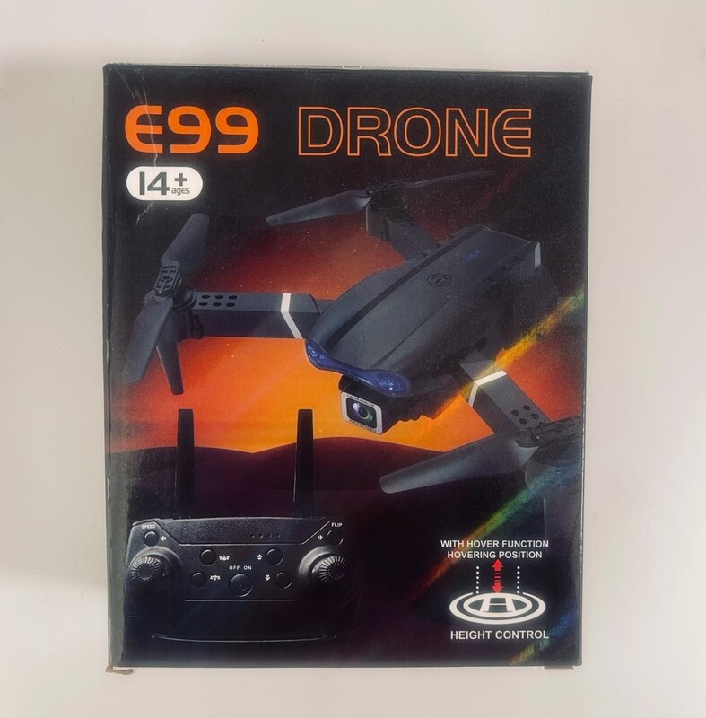 E99 Foldable Drone with HD Camera and Height Control – Remote Quadcopter (14+)