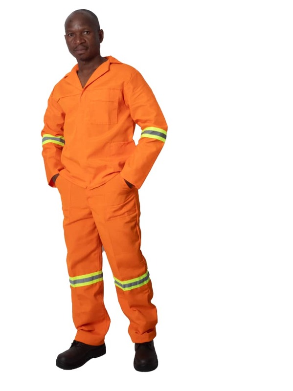 Hybrid Poly Cotton Conti Suit with Reflective