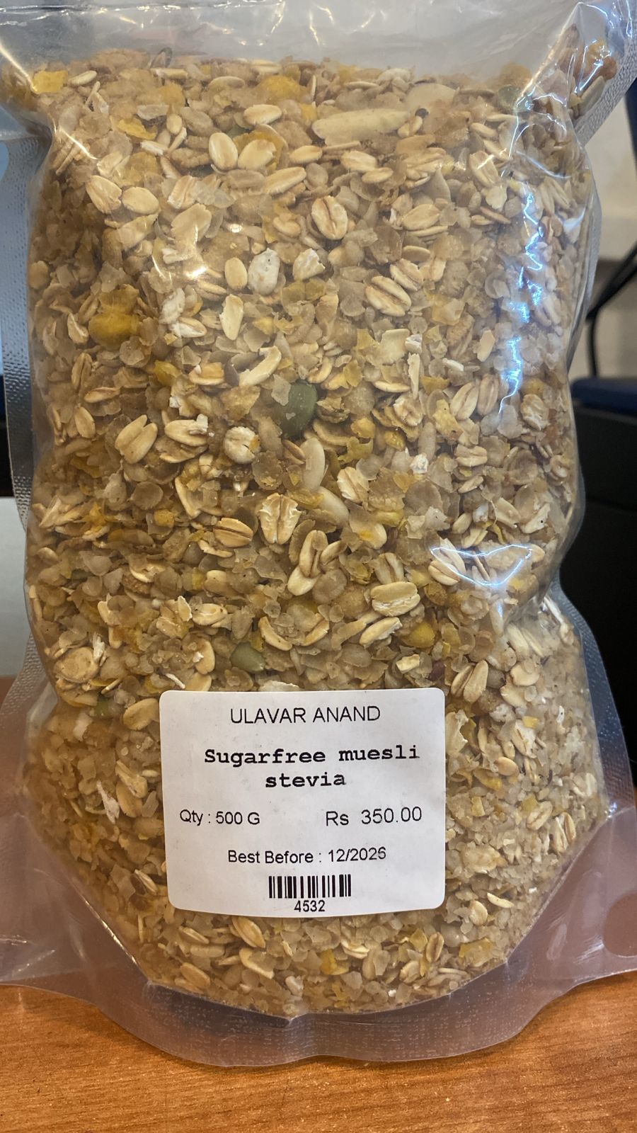 Sugarfree muesli stevia 500 g