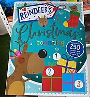 Reindeer's Christmas Counting Activity Book