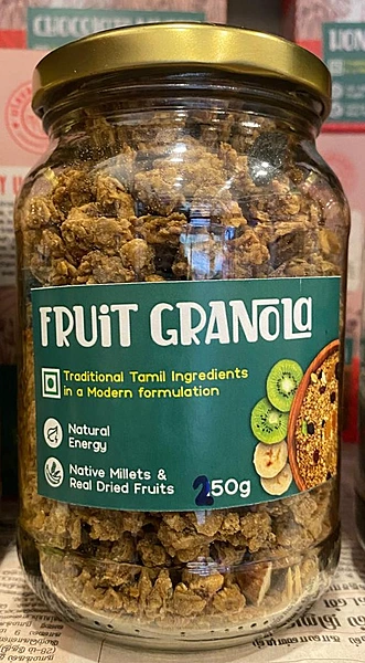 Fruits Granula Muesli  250 G (Glass Jar)