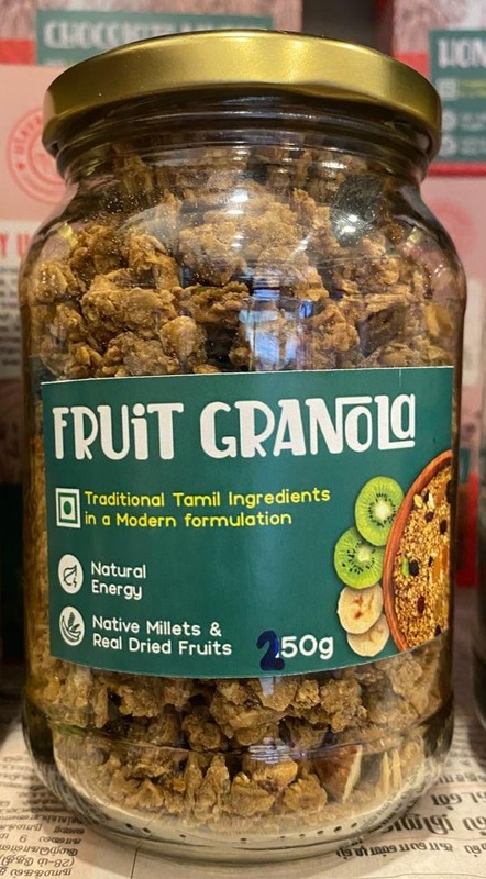 Fruits Granula Muesli  250 G (Glass Jar)