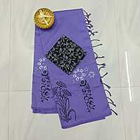 South Cotton Block Printed Saree