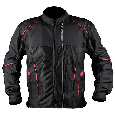 AXOR DRIFT JACKET BLACK RED 2XL