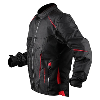 AXOR DRIFT JACKET BLACK RED XL