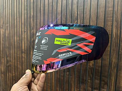 STEELBIRD CHROME RAINBOW VISOR FOR SBH-61 SXE STEELBIRD CHROME RAINBOW VISOR FOR SBH-61 SXE