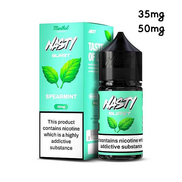 Nasty Salt Spearmint 50MG 30ML Original - Hachi Tobacco Dubai UAE