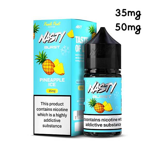 Nasty Salt Pineapple Ice 35MG 30ML Original - Hachi Tobacco Dubai UAE