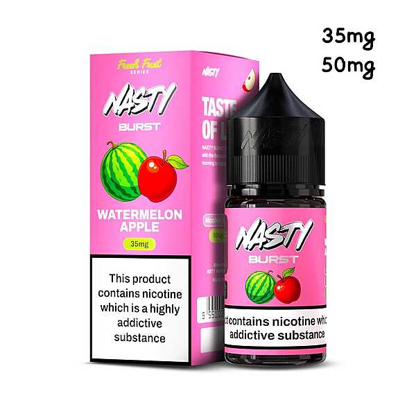 Nasty Salt Watermelon Apple 35MG 30ML Original - Hachi Tobacco Dubai UAE