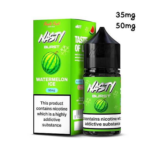 Nasty Salt Watermelon Ice 50MG 30ML Original - Hachi Tobacco Dubai UAE