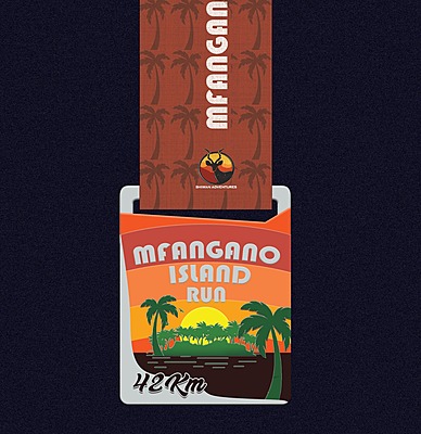 The Victoria Run Finishers Medal