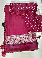 J467: Ready To Ship Beautiful Azark Saree With Stitched Blouse