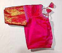 J464: Ready To Ship Beautiful Mangalagiri Saree With Stitched Embroidery Work Blouse J464: Ready To Ship Beautiful Mangalagiri Saree With Stitched Embroidery Work Blouse