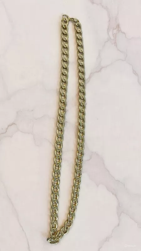 Chunky Gold Curb Chain