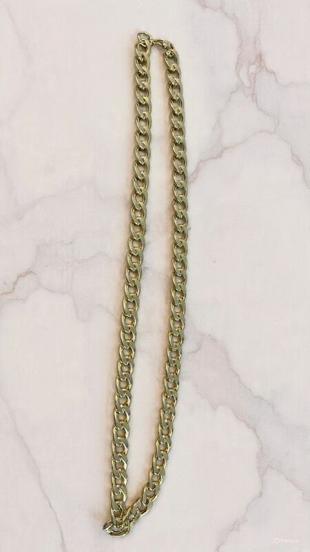 Chunky Gold Curb Chain