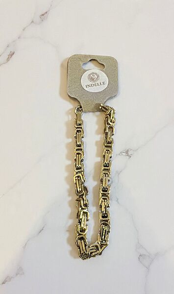 Gold King Chain Bracelet