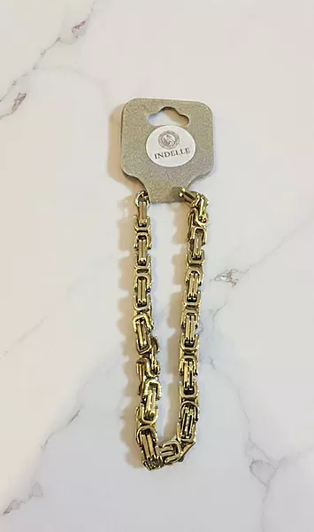 Gold King Chain Bracelet