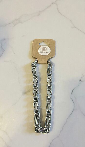 Silver King Chain Bracelet