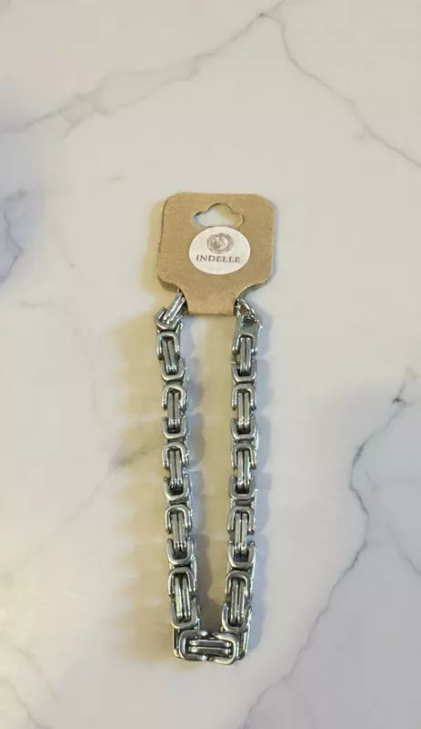 Silver King Chain Bracelet