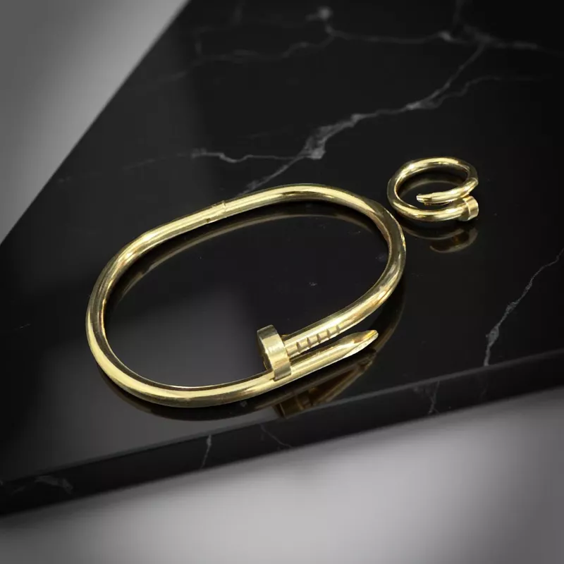Nail Bangle & Ring combo
