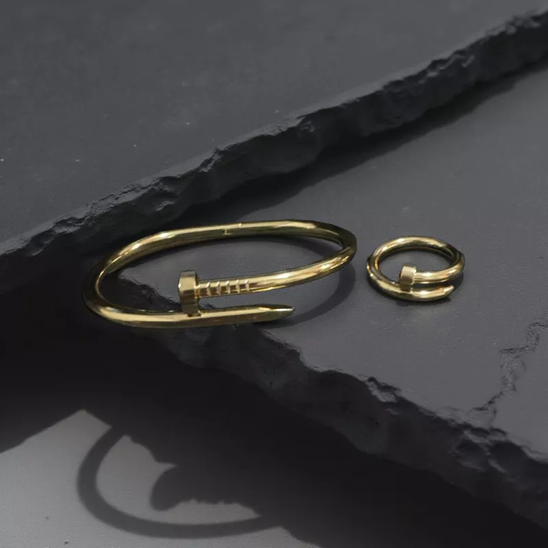 Nail Bangle & Ring combo