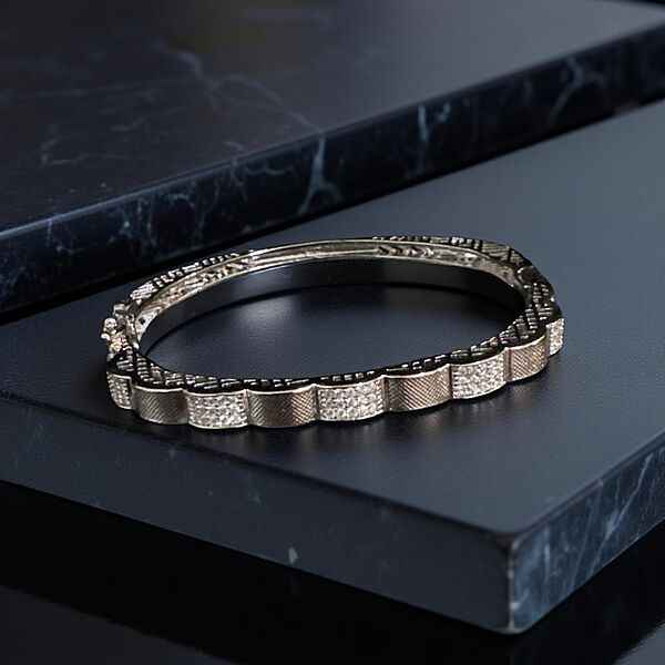 Crystal Embellished Pavé Bracelet