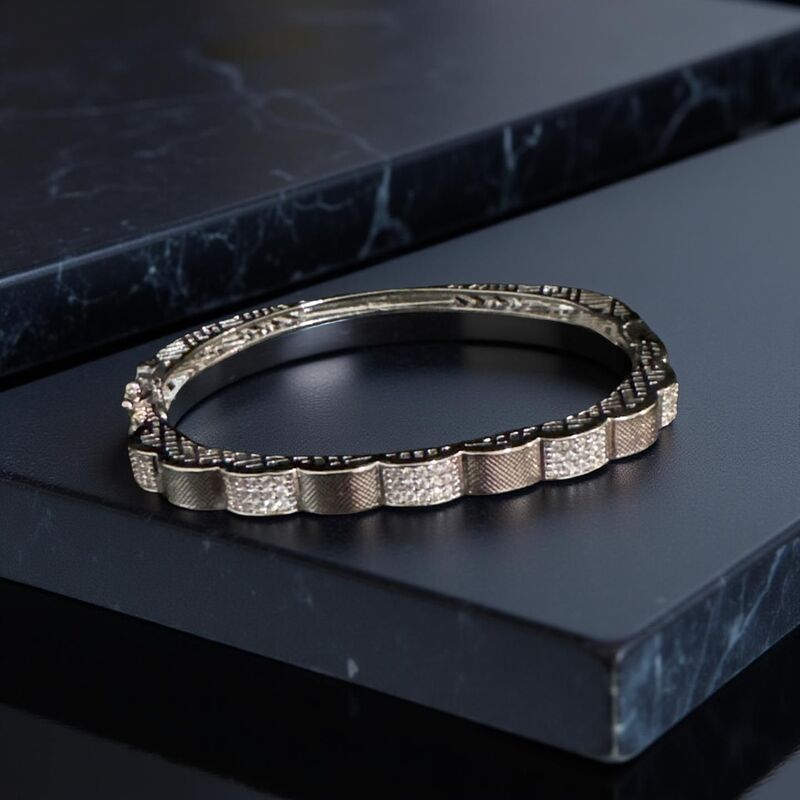 Crystal Embellished Pavé Bracelet