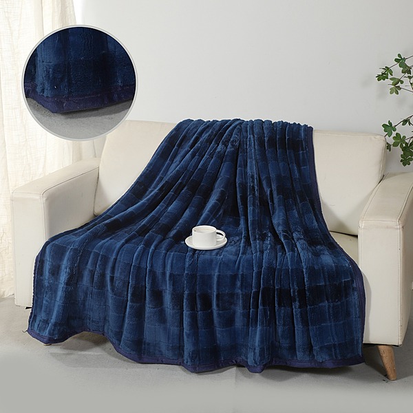 F7-BLTUR202BLUE FRAZADA