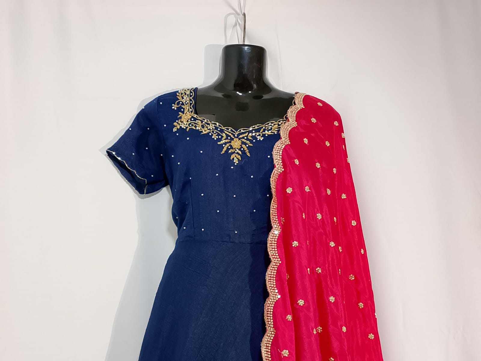 K51: Ready To Ship Beautiful 2PC Set Long Dress Set