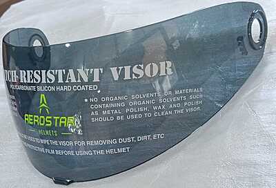 AEROSTAR SPARE PARTS SMOKE VISOR FOR EVO PLUS